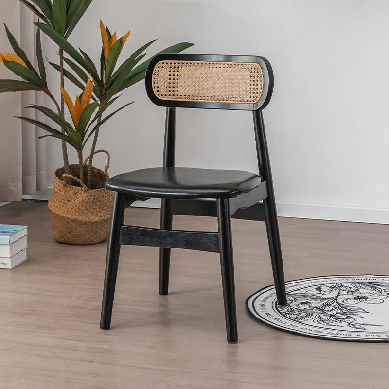 （VIP2）Restaurant Cylindrical Chair Solid Wood Leisure Chair Balcony